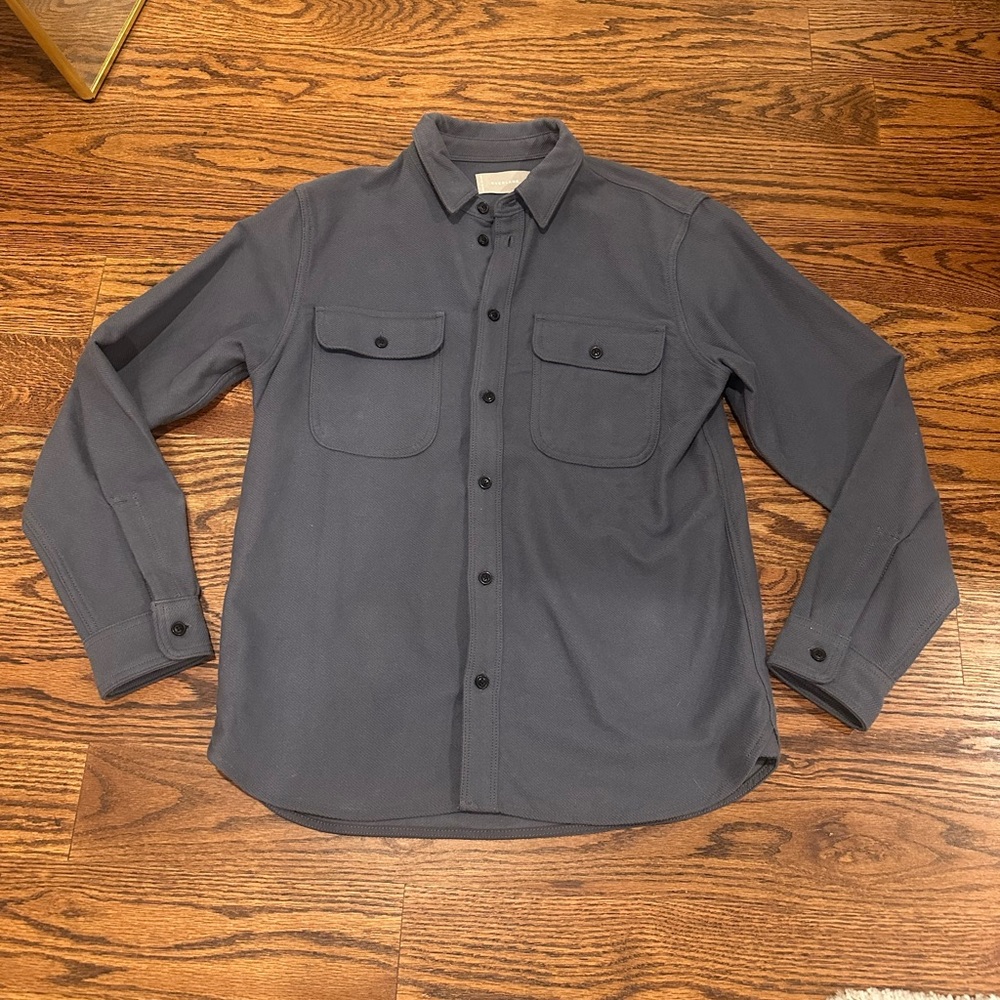 Everlane The Heavyweight Overshirt | Uniform - Medium